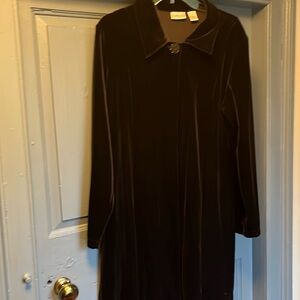 Chico's Long Black Jacket
